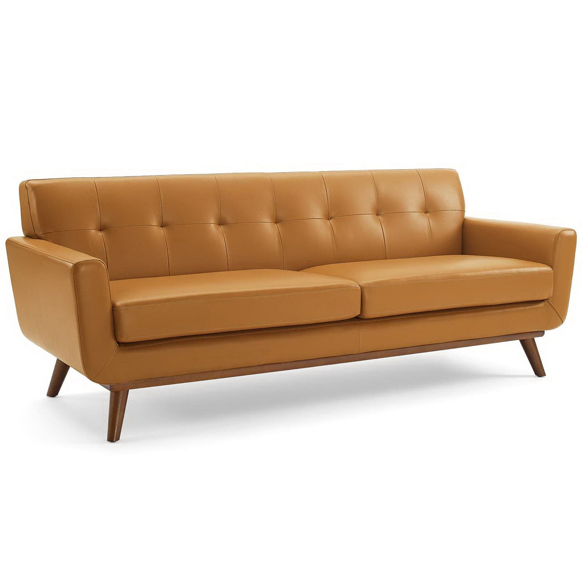 Engage Top-Grain Leather Living Room Lounge Sofa by Modway, photo 9 of 14