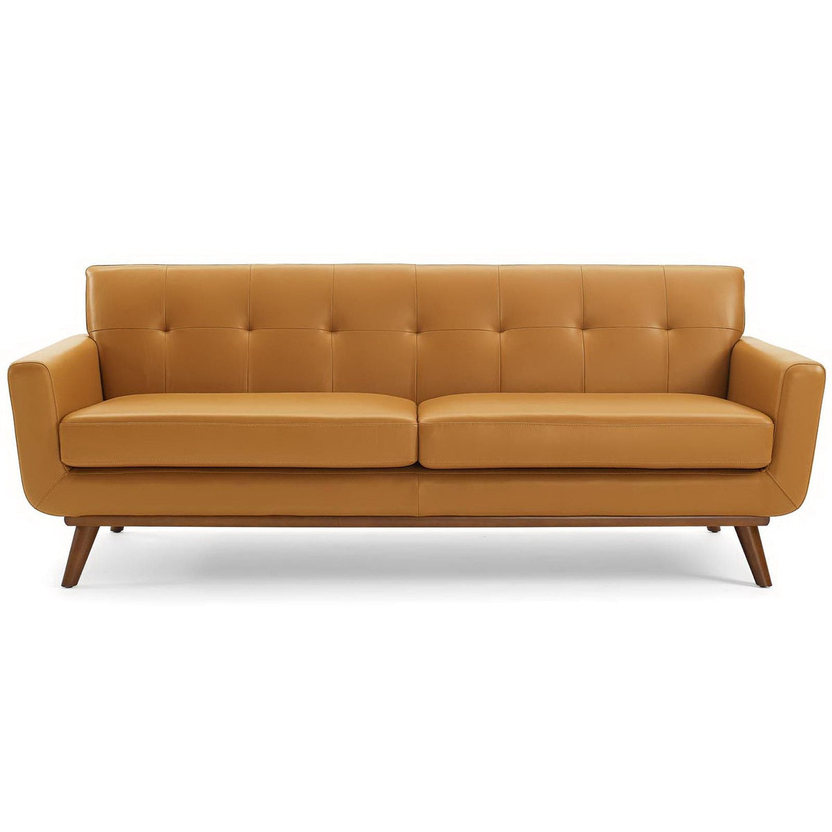 Engage Top-Grain Leather Living Room Lounge Sofa by Modway, photo 12 of 14