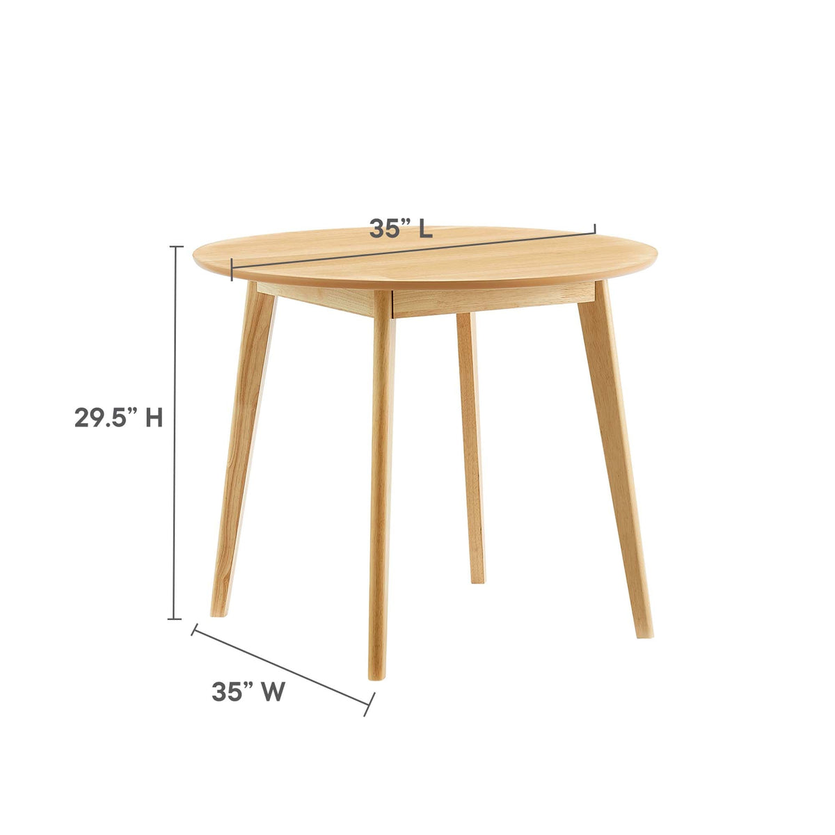 Vision 35" Round Dining Table by Modway, photo 3 of 8