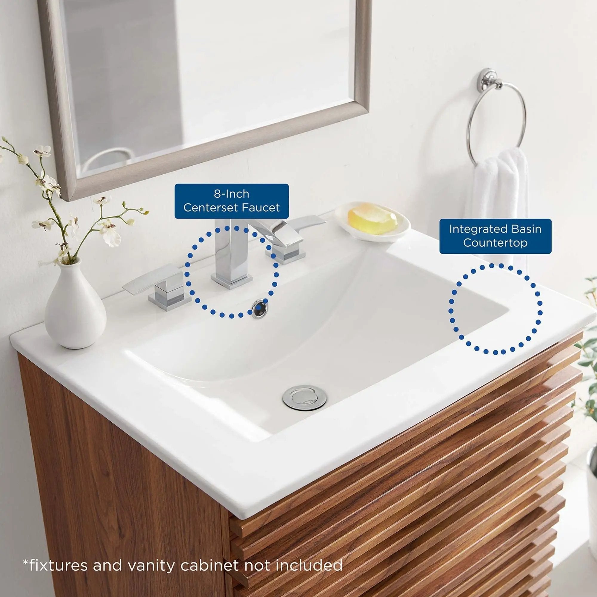 Cayman 24" Bathroom Sink by Modway by HouseOfZazla
