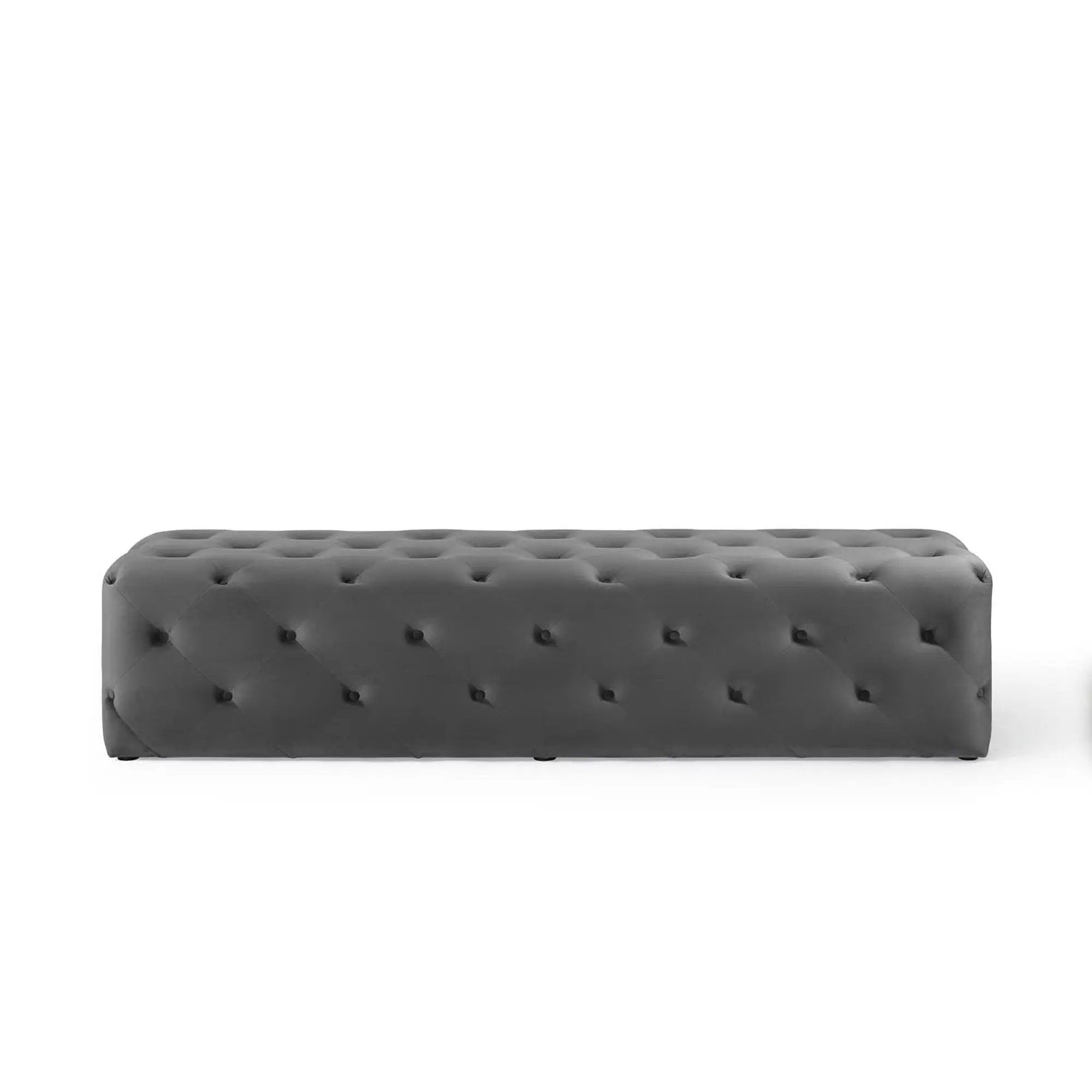 Amour 72" Tufted Button Entryway Performance Velvet Bench by Modway by HouseOfZazla