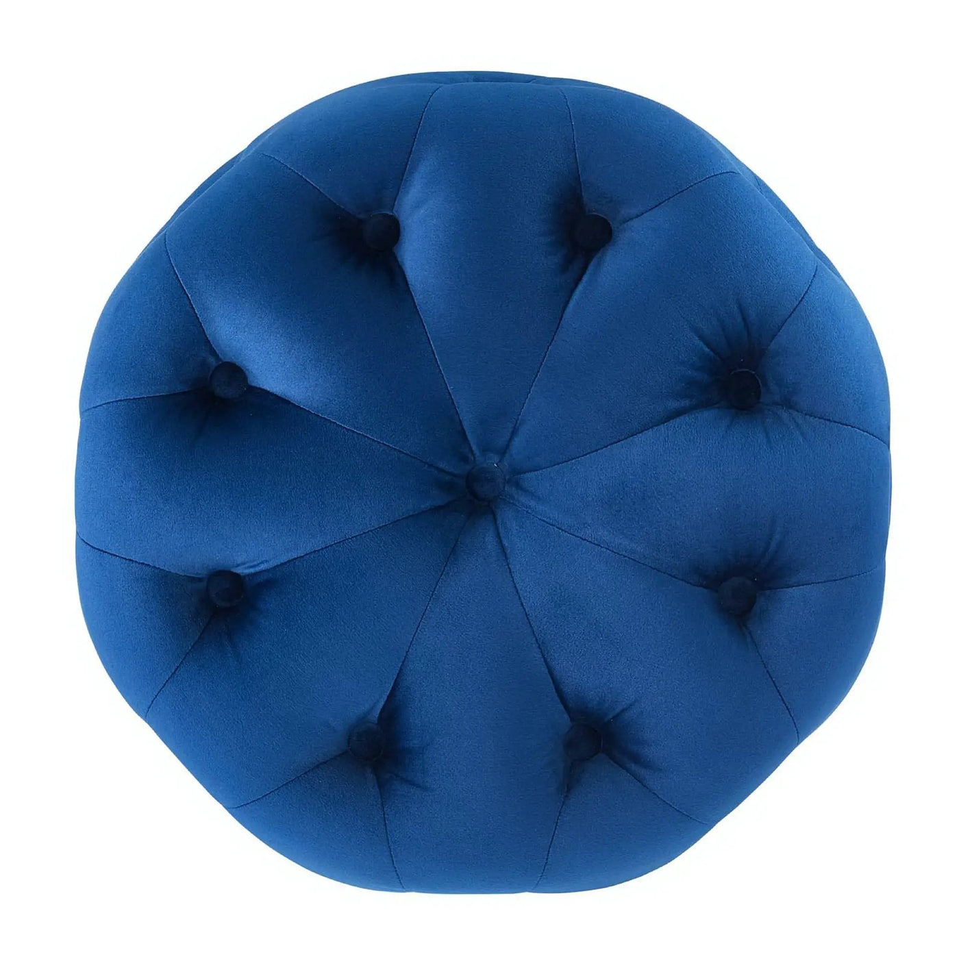 Amour Tufted Button Round Performance Velvet Ottoman by Modway by HouseOfZazla