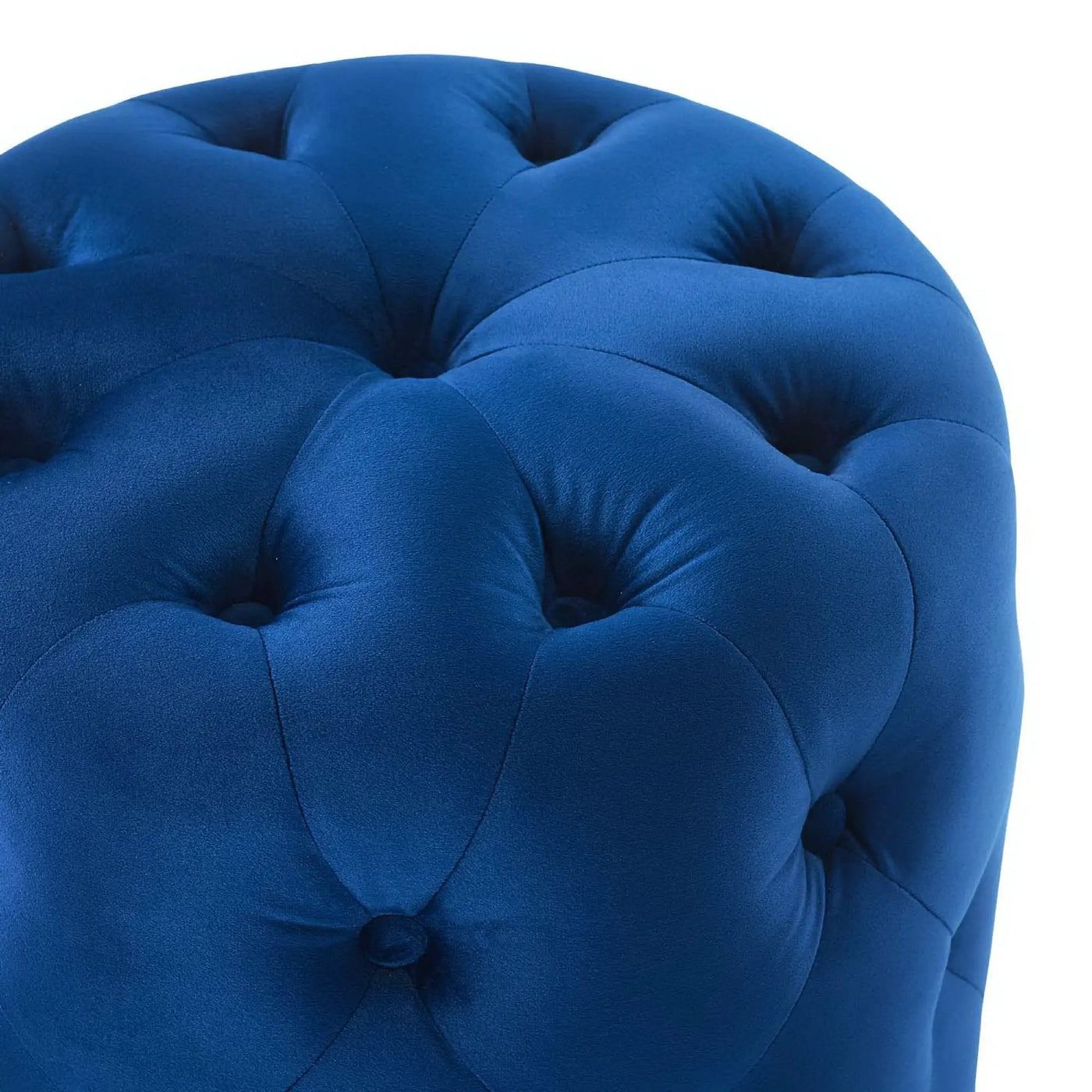 Amour Tufted Button Round Performance Velvet Ottoman by Modway by HouseOfZazla