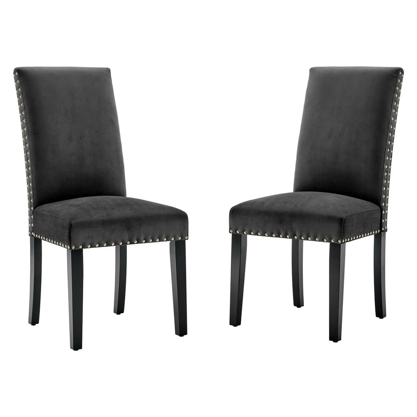 Parcel Performance Velvet Dining Side Chairs Set of 2 by Modway by HouseOfZazla
