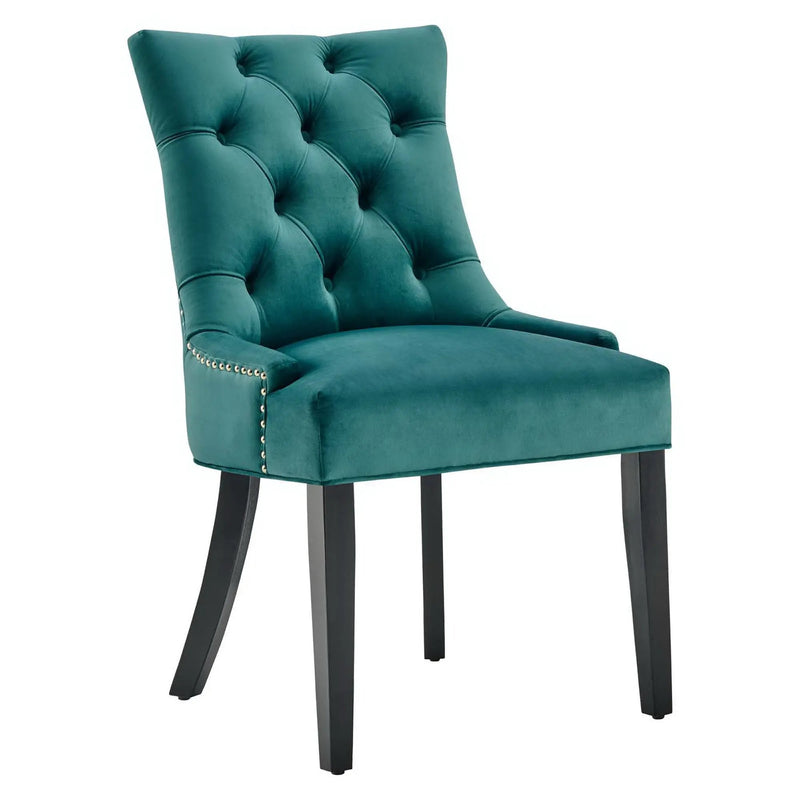 Regent Tufted Performance Velvet Dining Side Chairs Set of 2 by Modway by HouseOfZazla