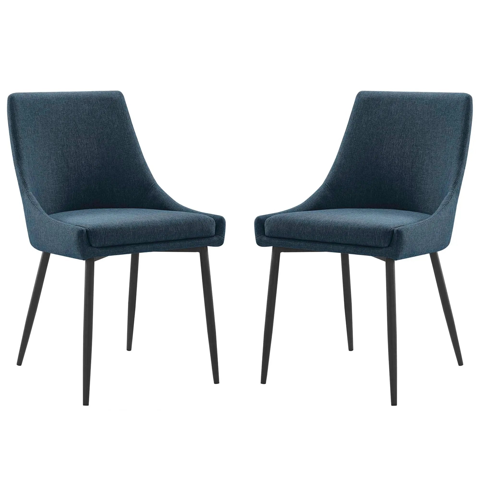 Viscount Upholstered Fabric Dining Chairs - Set of 2 by Modway by HouseOfZazla