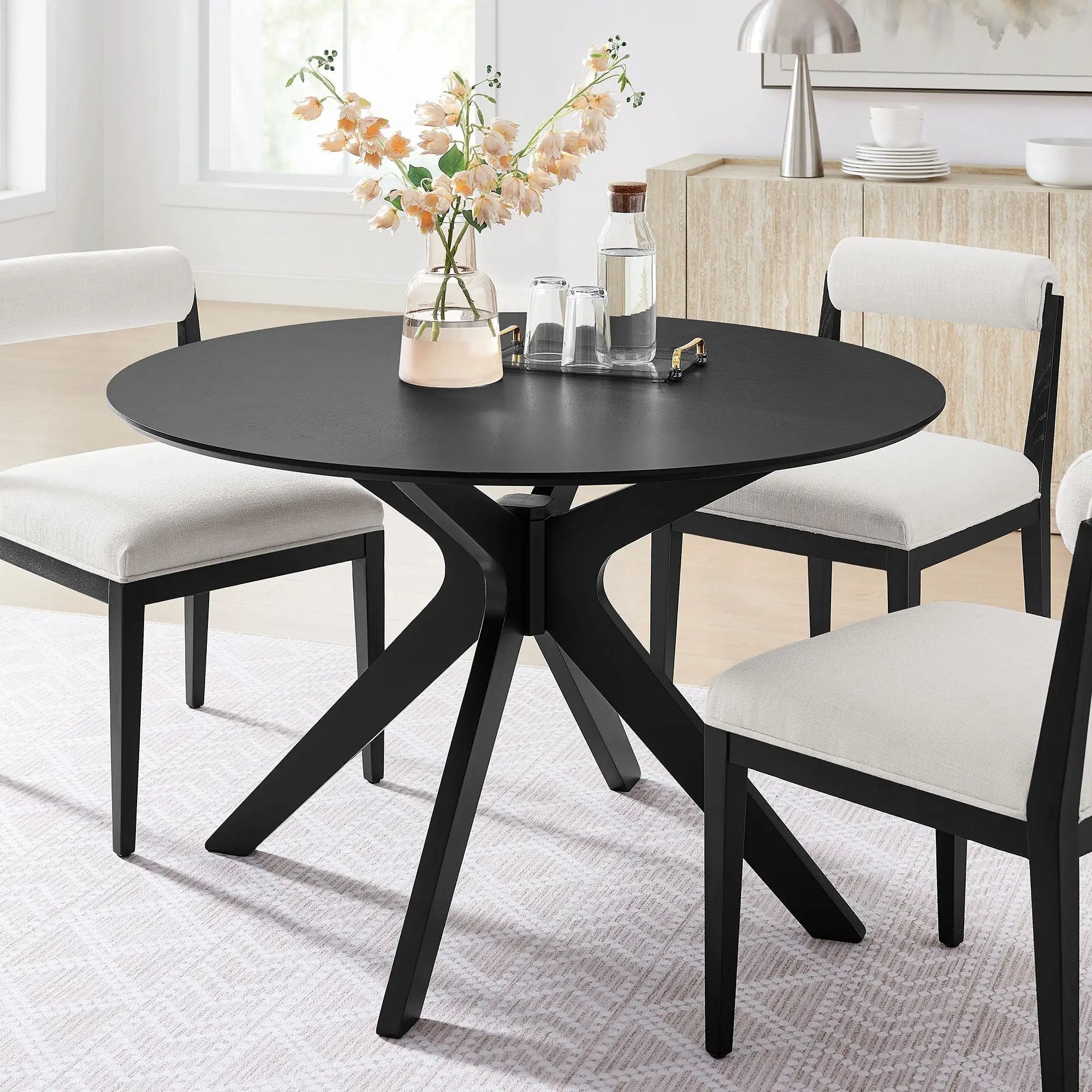 Crossroads 47" Round Wood Dining Table by Modway by HouseOfZazla