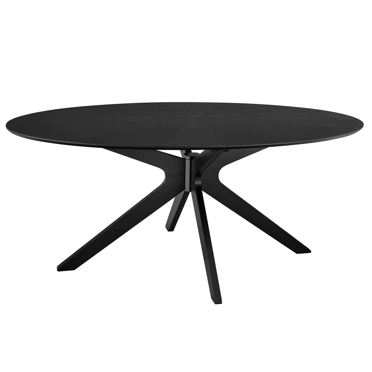 Crossroads 71" Oval Wood Dining Table by Modway by HouseOfZazla