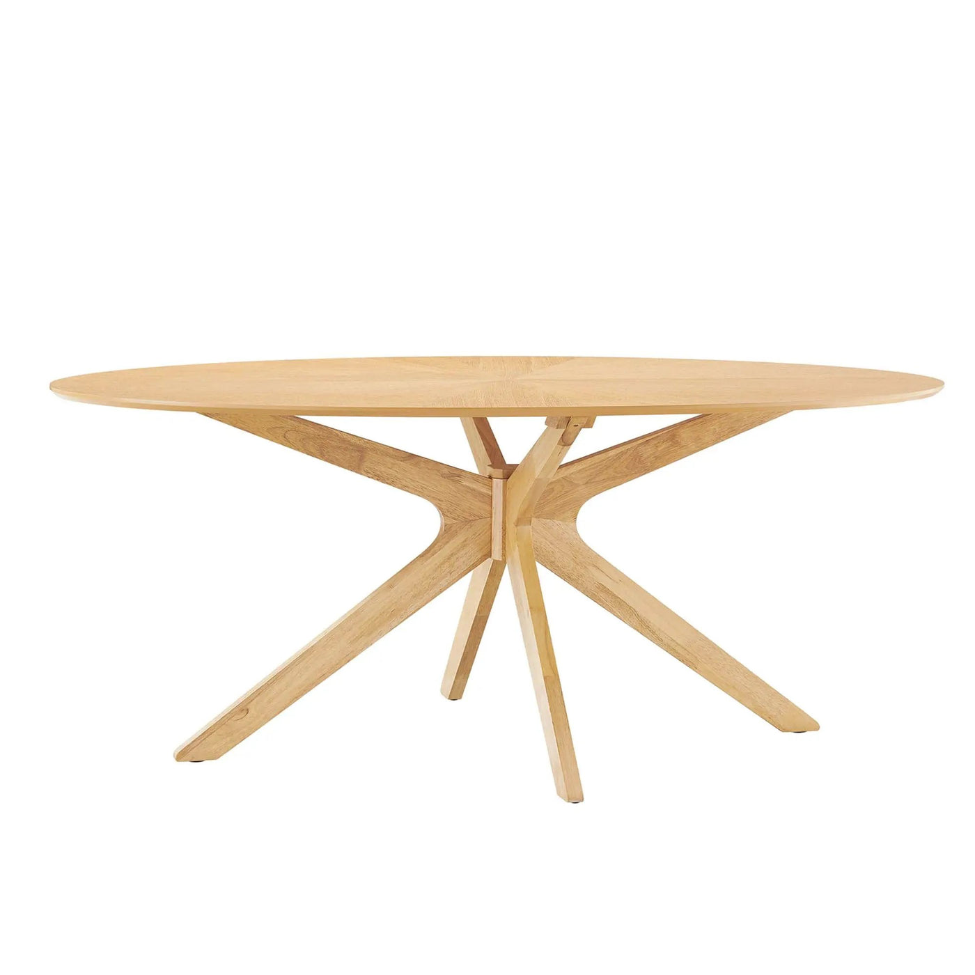 Crossroads 71" Oval Wood Dining Table by Modway by HouseOfZazla