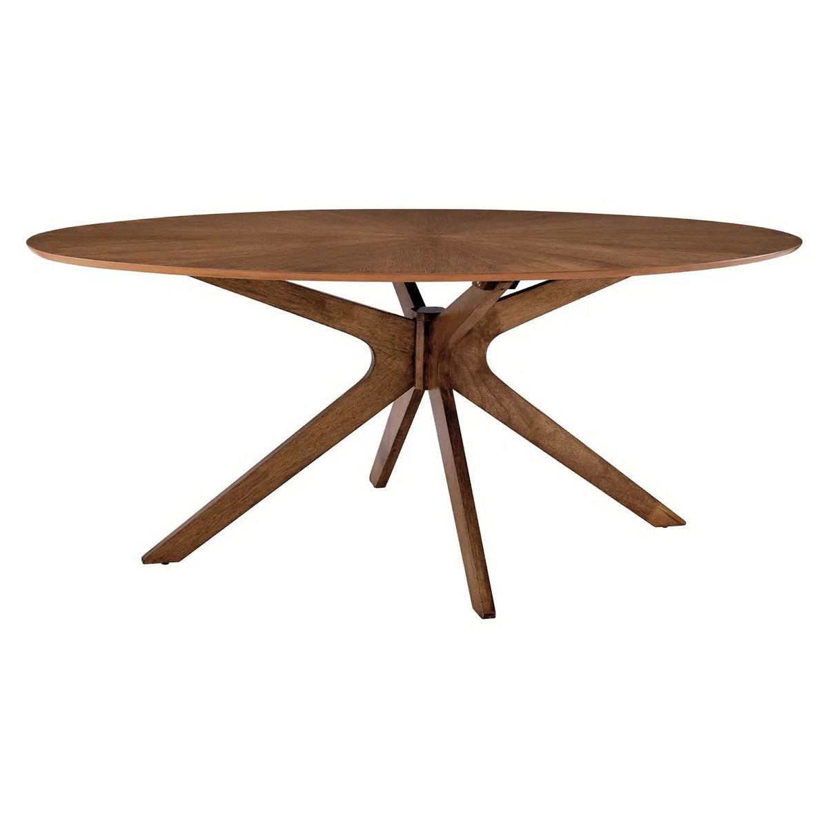 Crossroads 71" Oval Wood Dining Table by Modway by HouseOfZazla