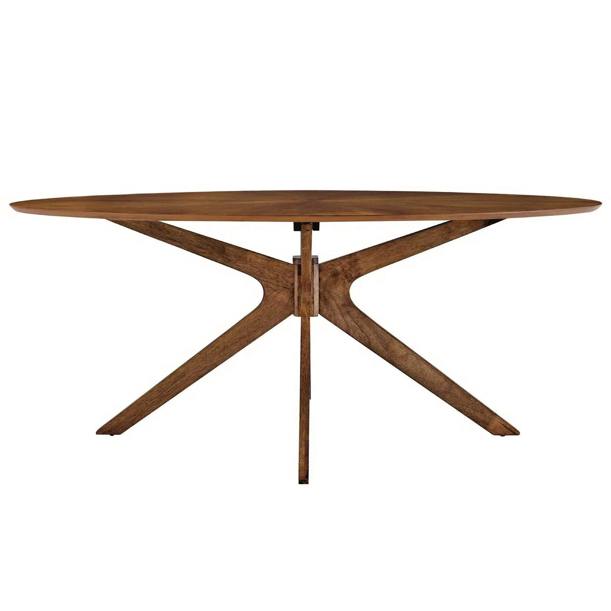 Crossroads 71" Oval Wood Dining Table by Modway by HouseOfZazla