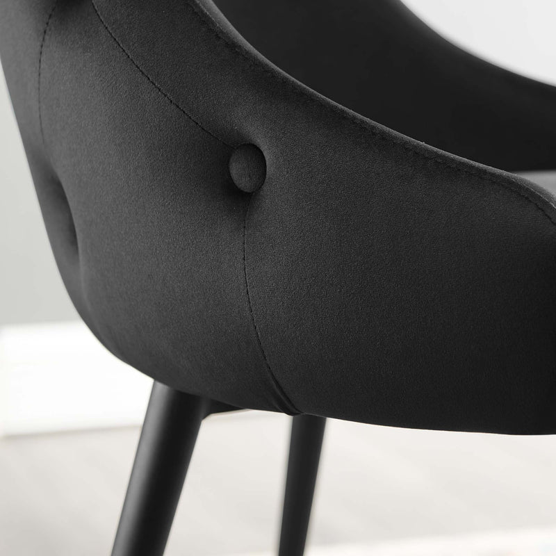 Adorn Tufted Performance Velvet Dining Side Chair by Modway, photo 8 of 8