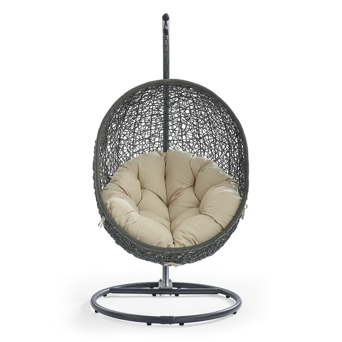 Hide Outdoor Patio Sunbrella® Swing Chair With Stand by Modway, photo 4 of 43
