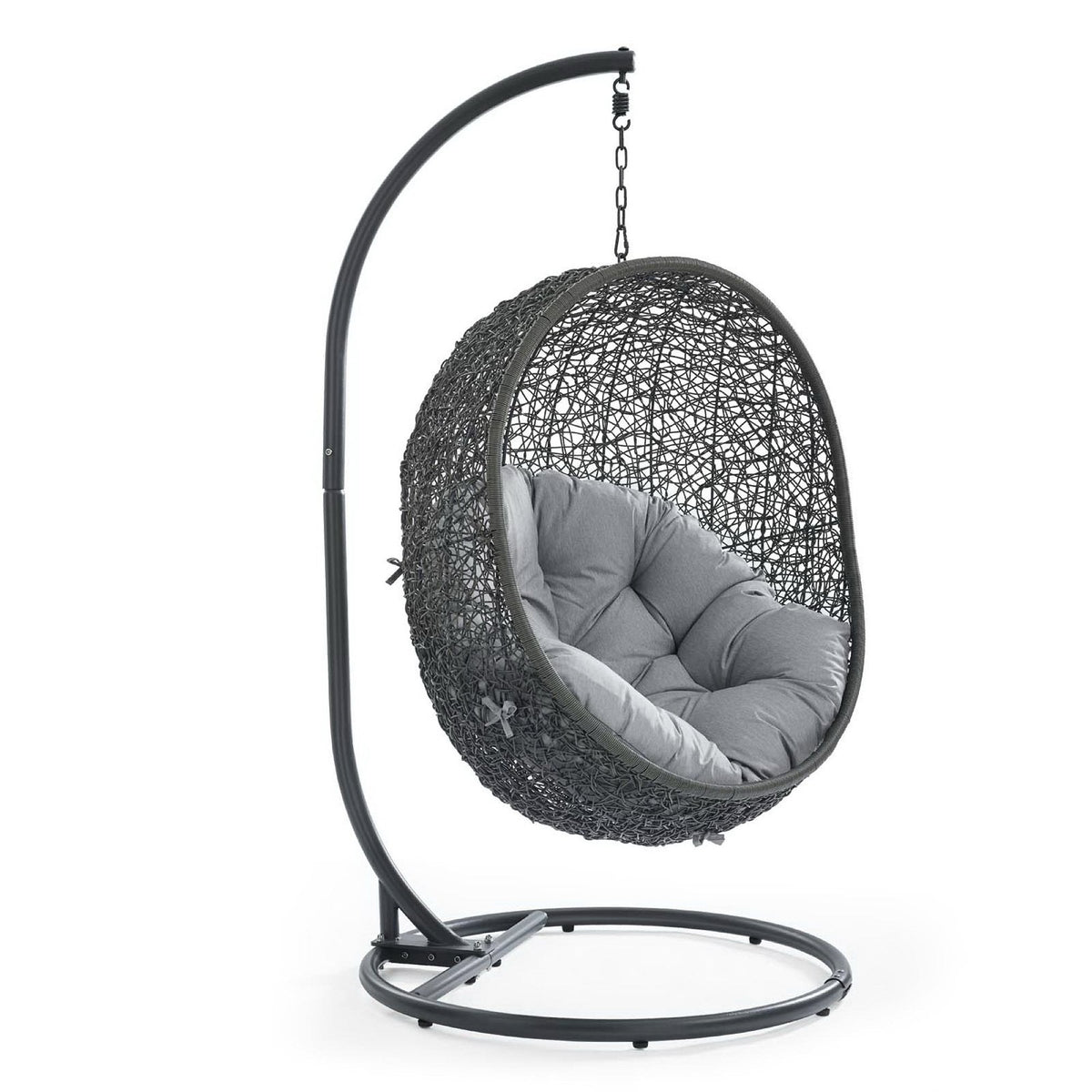 Hide Outdoor Patio Sunbrella® Swing Chair With Stand by Modway, photo 9 of 43