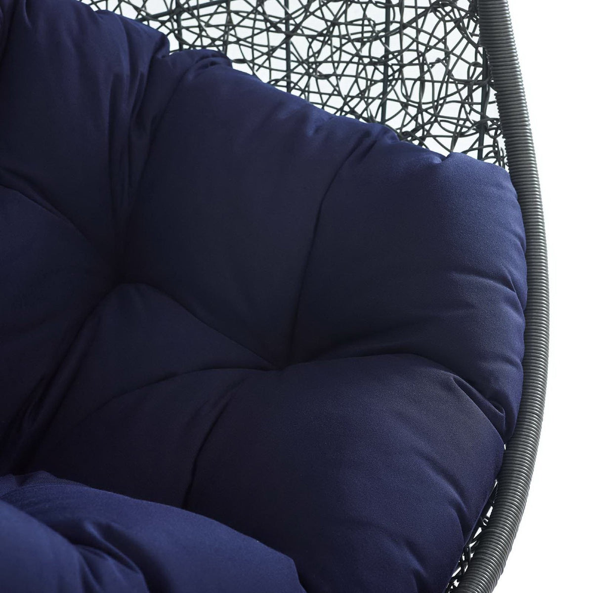 Hide Outdoor Patio Sunbrella® Swing Chair With Stand by Modway, photo 21 of 43