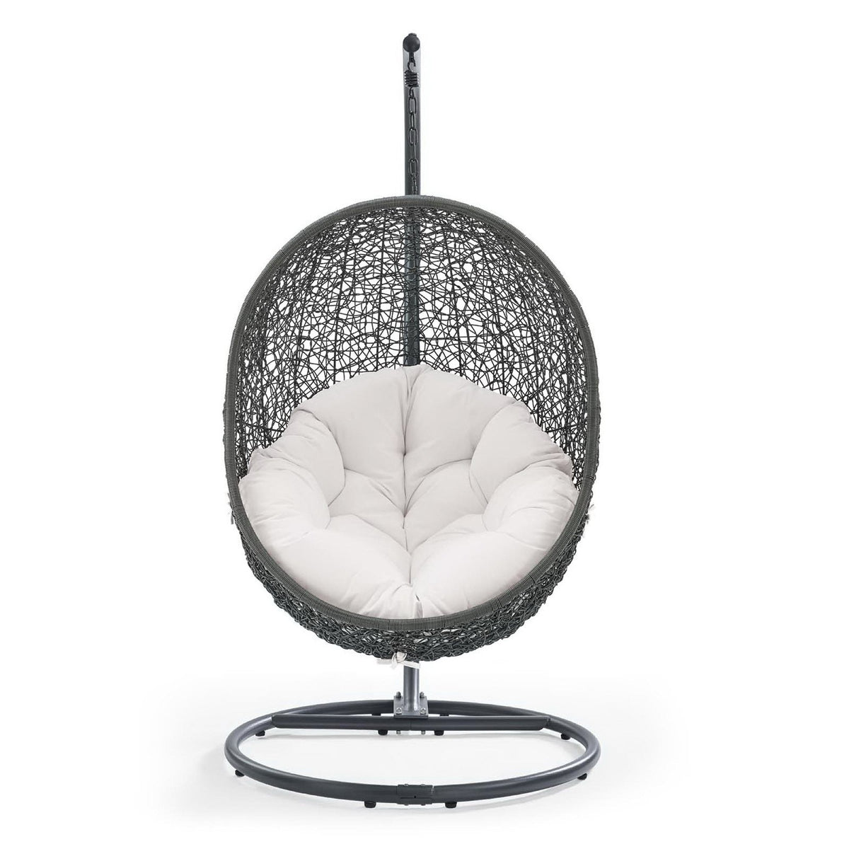 Hide Outdoor Patio Sunbrella® Swing Chair With Stand by Modway, photo 28 of 43