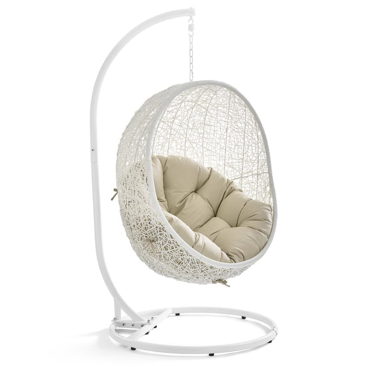 Hide Outdoor Patio Sunbrella® Swing Chair With Stand by Modway, photo 33 of 43