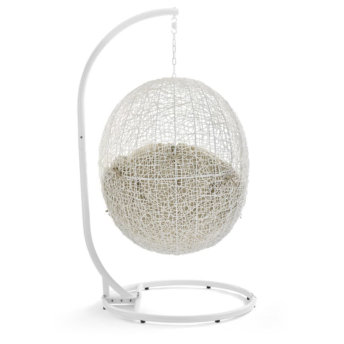 Hide Outdoor Patio Sunbrella® Swing Chair With Stand by Modway, photo 35 of 43