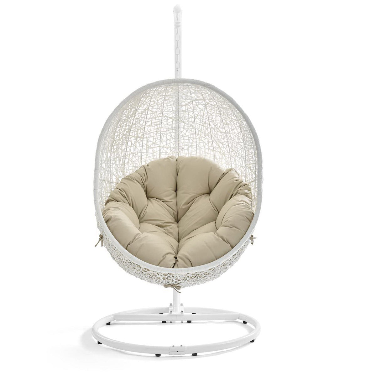 Hide Outdoor Patio Sunbrella® Swing Chair With Stand by Modway, photo 36 of 43