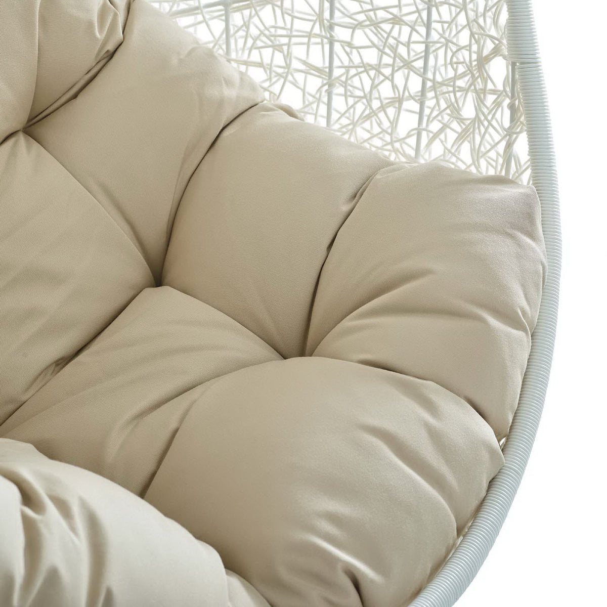 Hide Outdoor Patio Sunbrella® Swing Chair With Stand by Modway, photo 39 of 43