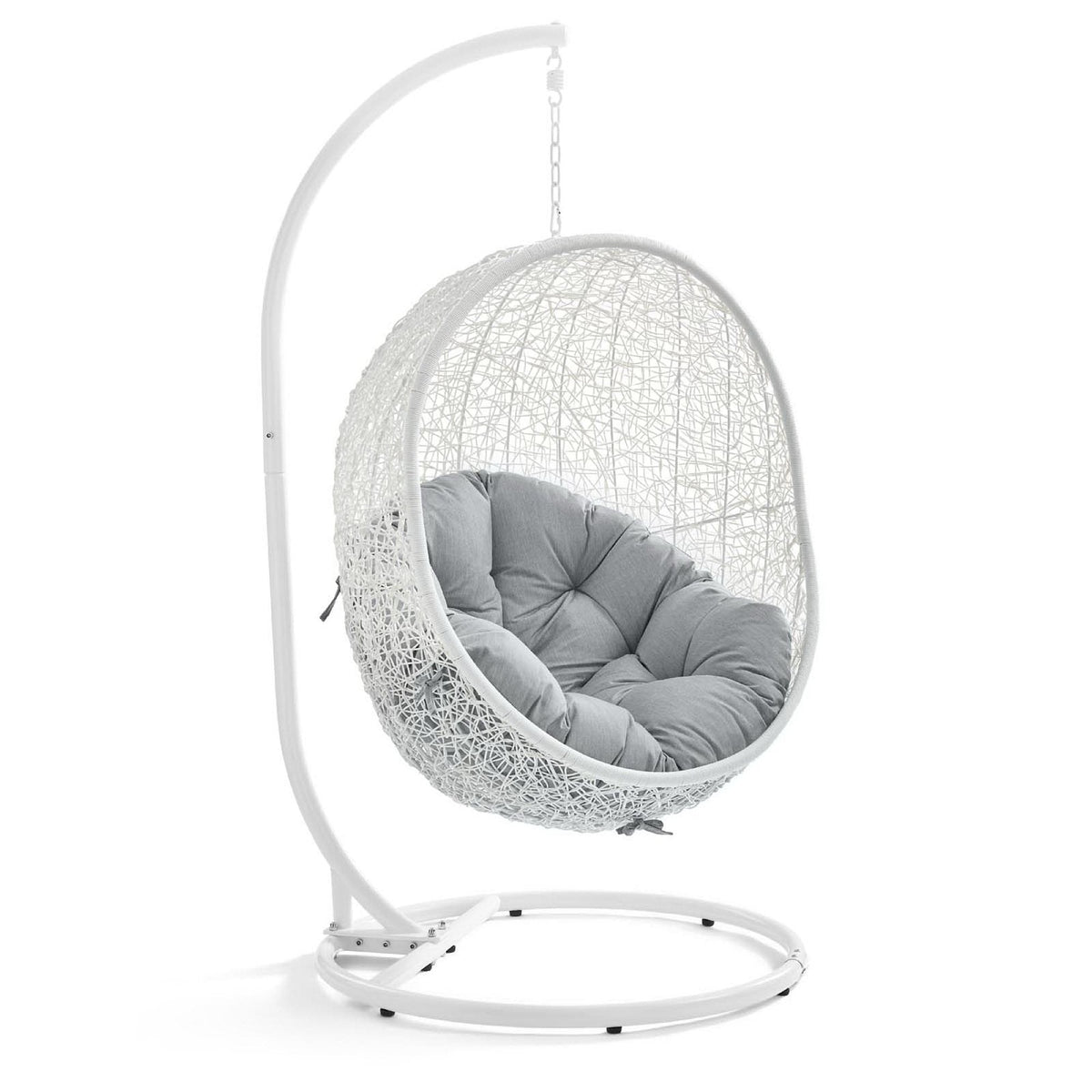 Hide Outdoor Patio Sunbrella® Swing Chair With Stand by Modway, photo 41 of 43