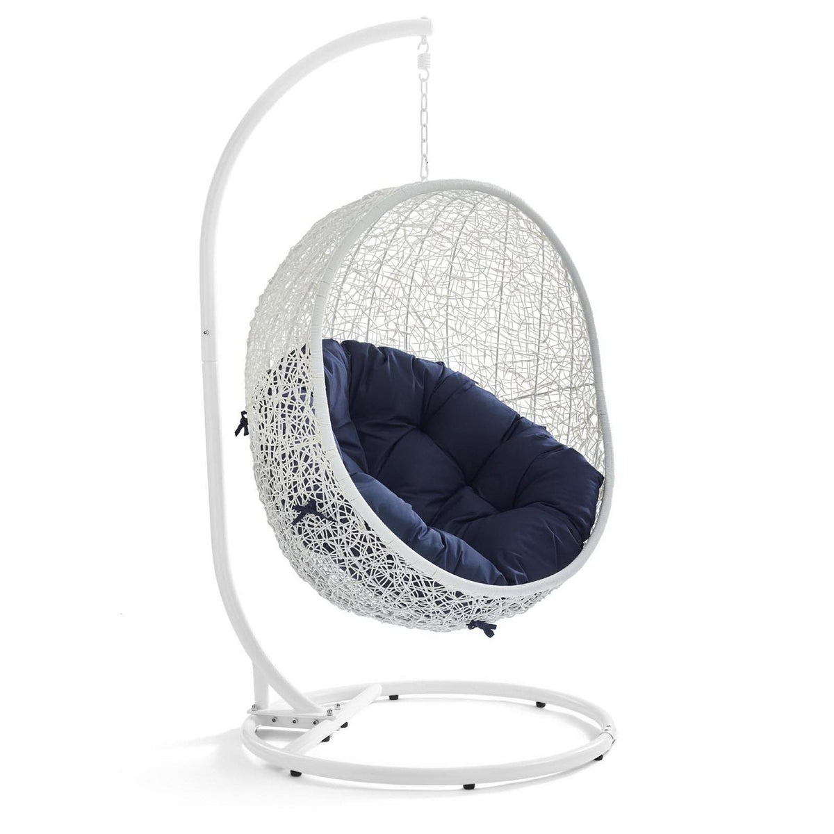 Hide Outdoor Patio Sunbrella® Swing Chair With Stand by Modway, photo 42 of 43