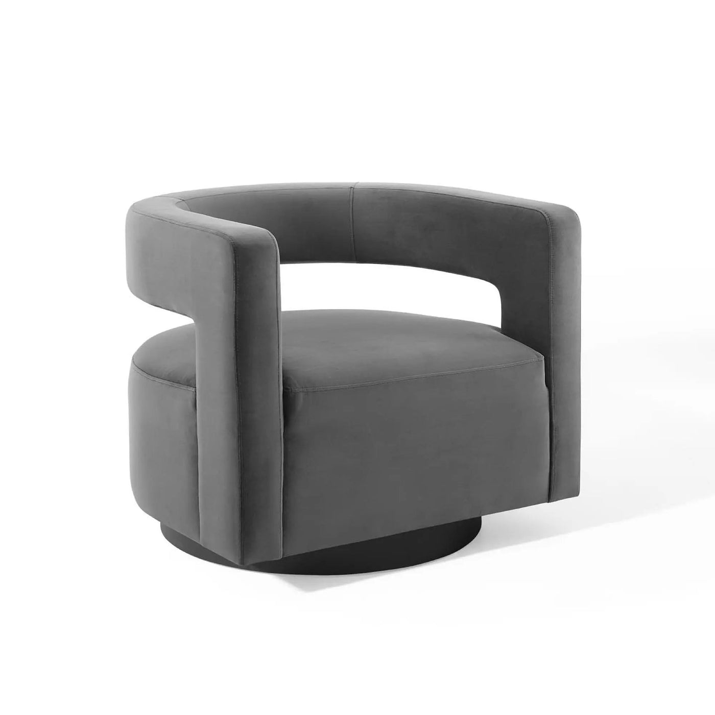 Spin Cutaway Performance Velvet Swivel Armchair by Modway by HouseOfZazla