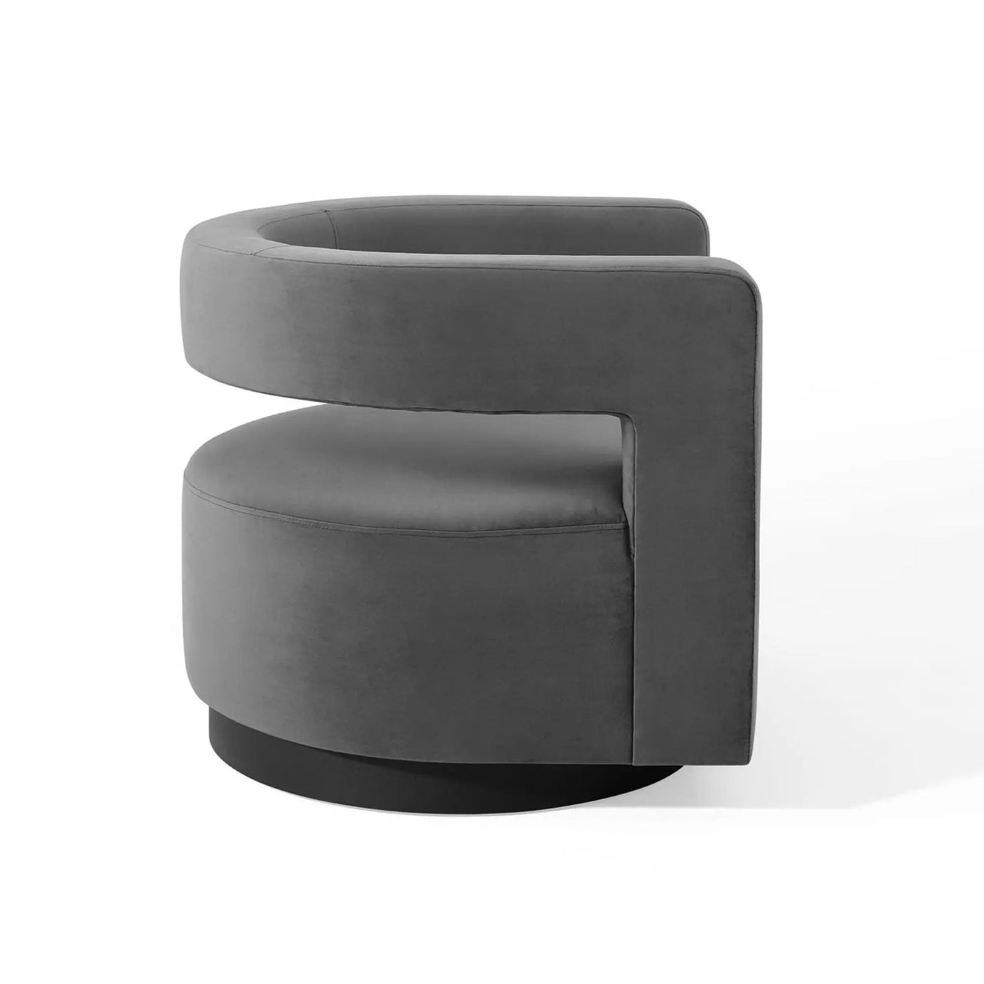 Spin Cutaway Performance Velvet Swivel Armchair by Modway by HouseOfZazla