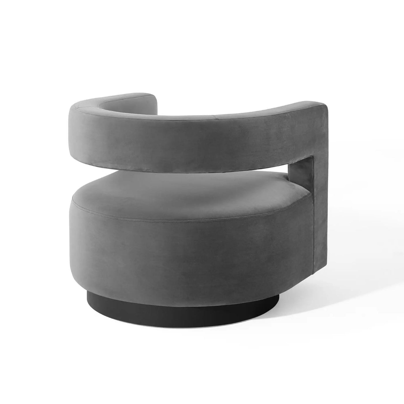 Spin Cutaway Performance Velvet Swivel Armchair by Modway by HouseOfZazla