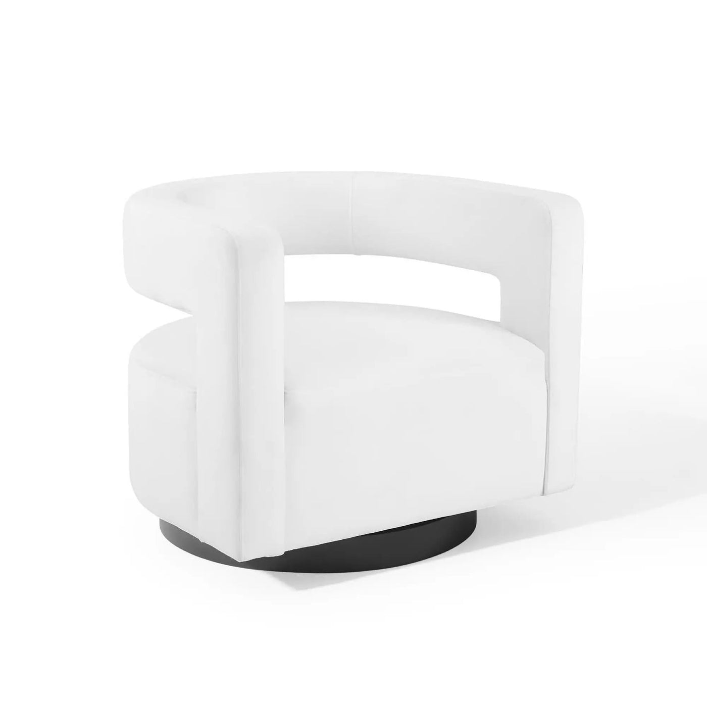 Spin Cutaway Performance Velvet Swivel Armchair by Modway by HouseOfZazla