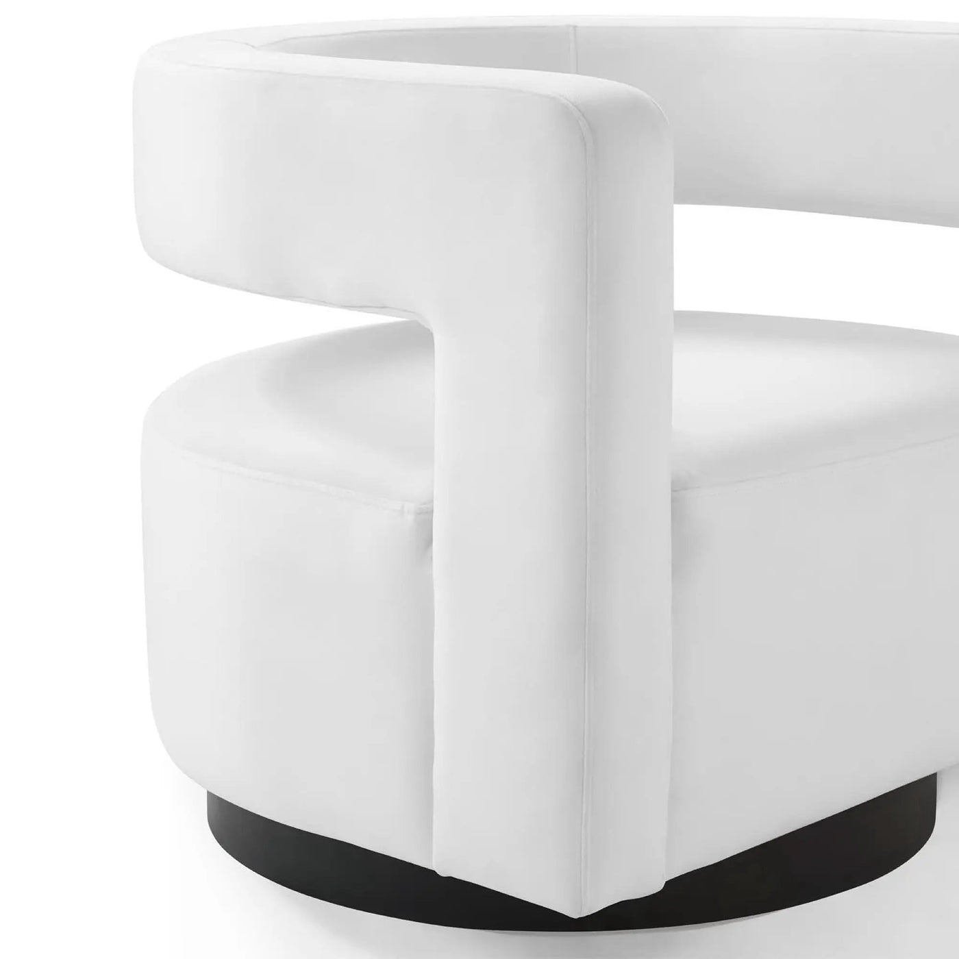 Spin Cutaway Performance Velvet Swivel Armchair by Modway by HouseOfZazla