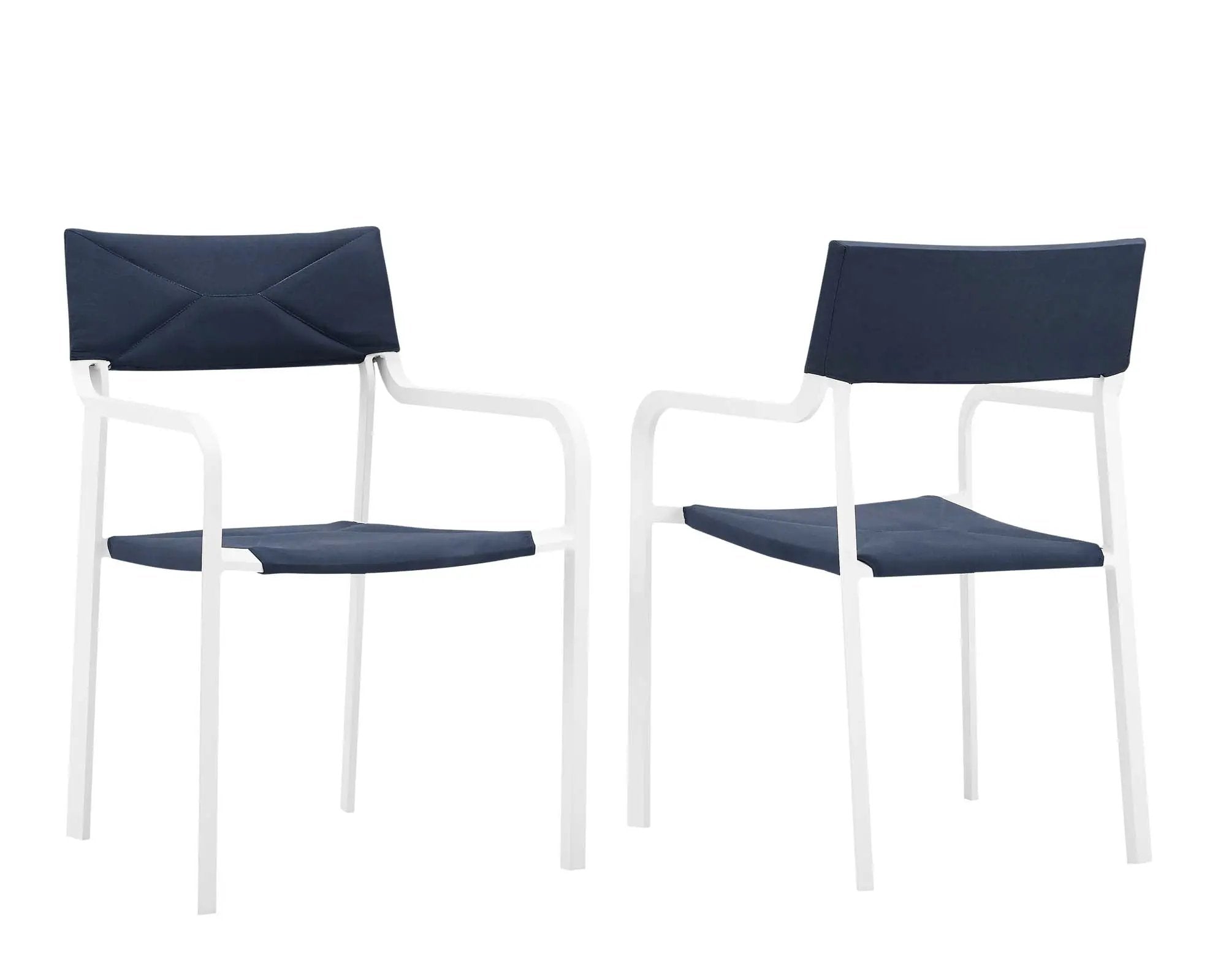 Raleigh Outdoor Patio Aluminum Armchair Set of 2 by Modway by HouseOfZazla