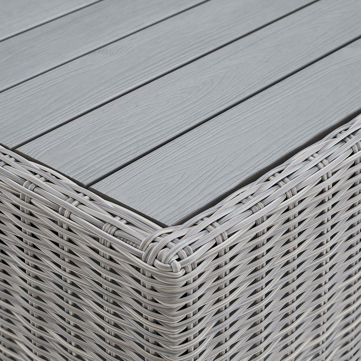 Conway Outdoor Patio Wicker Rattan Coffee Table by Modway, photo 6 of 14