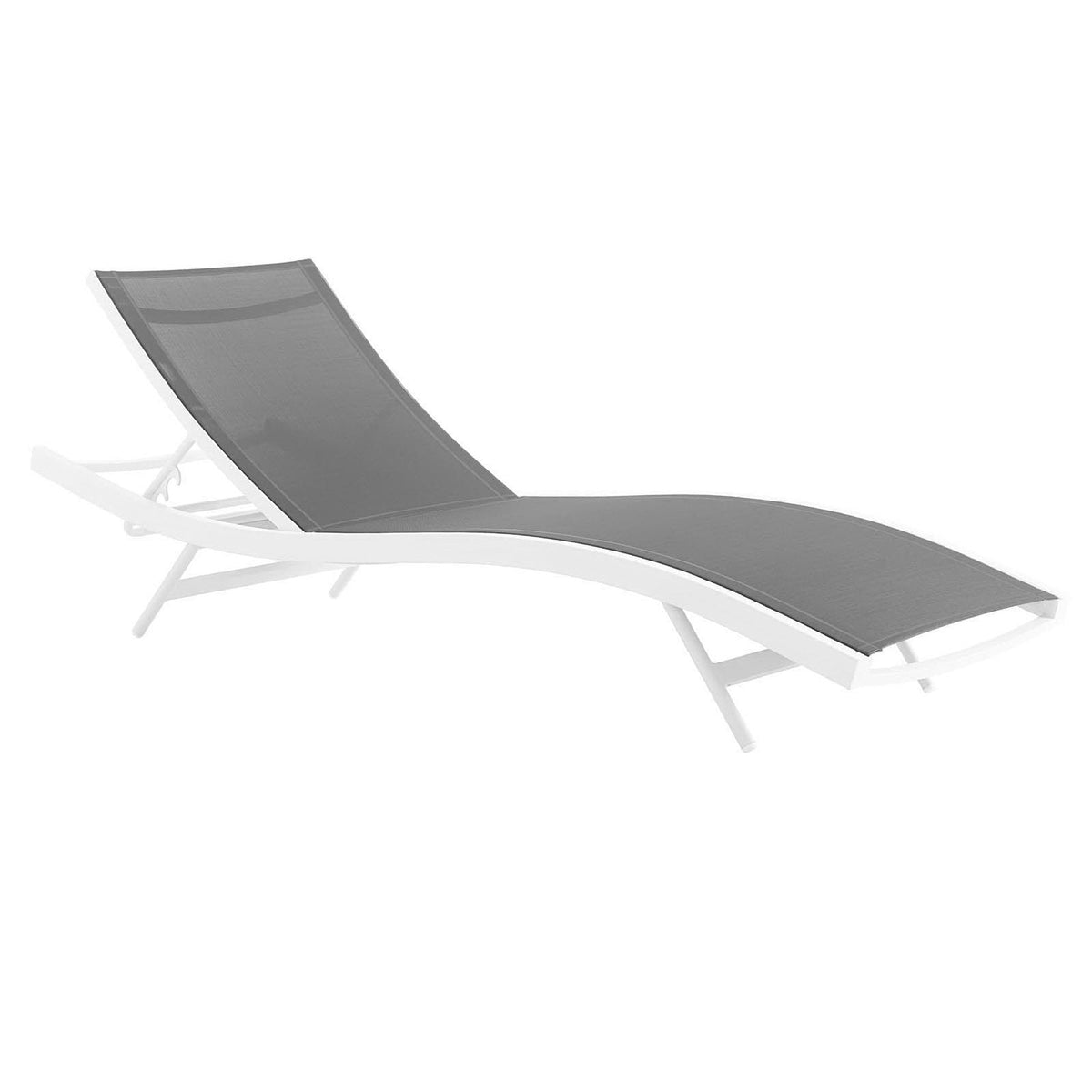 Glimpse Outdoor Patio Mesh Chaise Lounge Set of 2 by Modway, photo 2 of 18