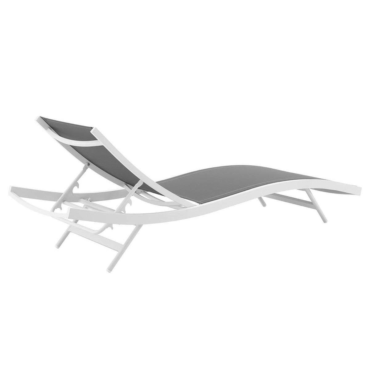 Glimpse Outdoor Patio Mesh Chaise Lounge Set of 2 by Modway, photo 3 of 18
