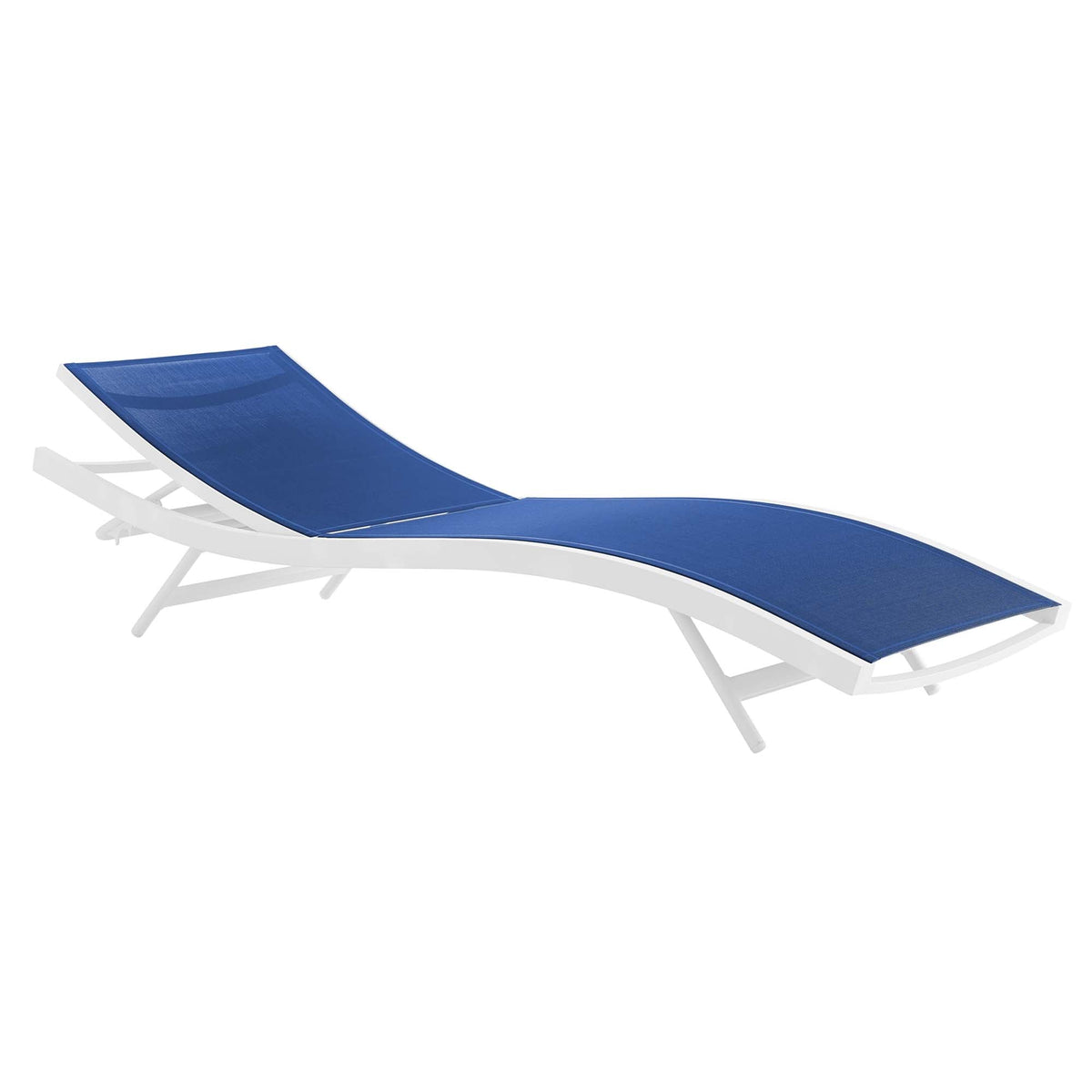 Glimpse Outdoor Patio Mesh Chaise Lounge Set of 2 by Modway, photo 7 of 18
