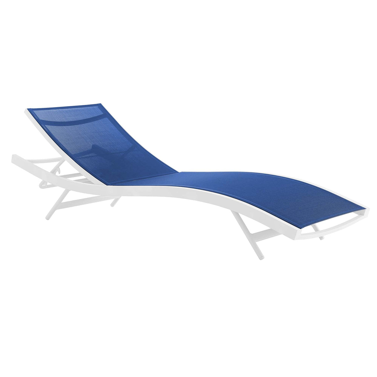 Glimpse Outdoor Patio Mesh Chaise Lounge Set of 2 by Modway, photo 8 of 18