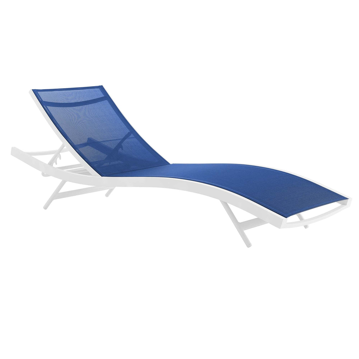 Glimpse Outdoor Patio Mesh Chaise Lounge Set of 2 by Modway, photo 9 of 18