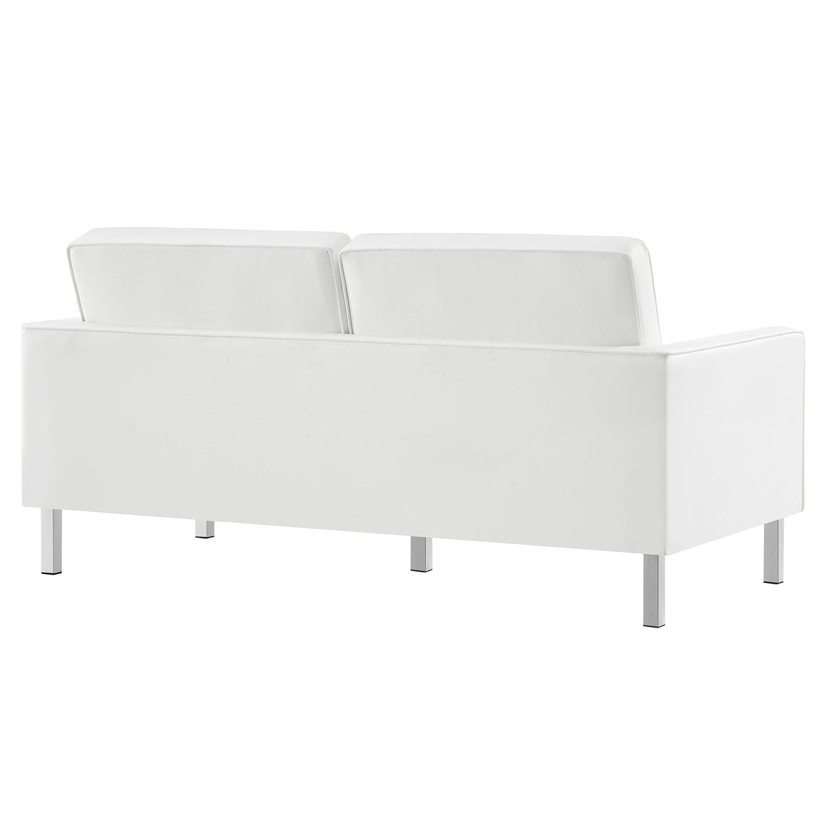 Loft 3 Piece Tufted Upholstered Faux Leather Set by Modway, photo 19 of 41