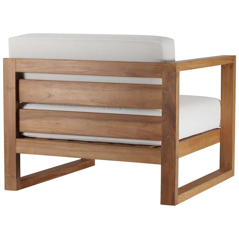 Upland Outdoor Patio Teak Wood Left-Arm Chair by Modway by HouseOfZazla