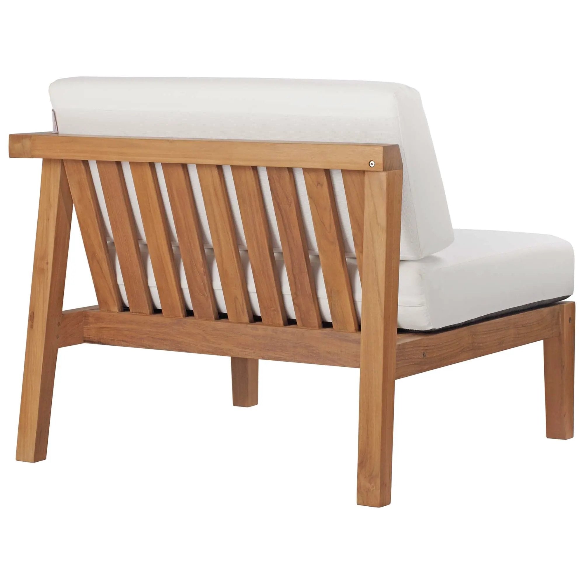 Bayport Outdoor Patio Teak Wood Right-Arm Chair by Modway by HouseOfZazla