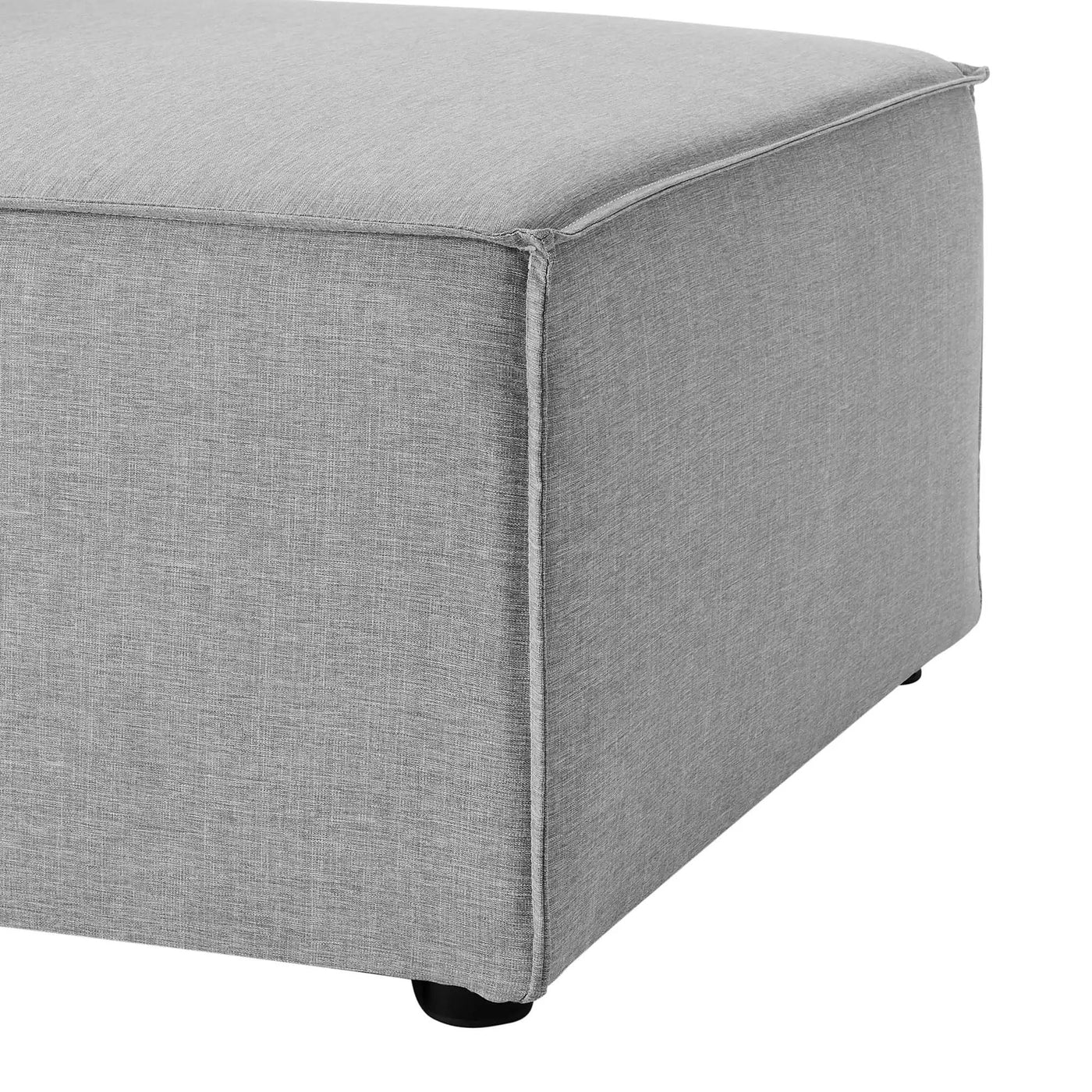 Saybrook Outdoor Patio Upholstered Sectional Sofa Armless Chair by HouseOfZazla