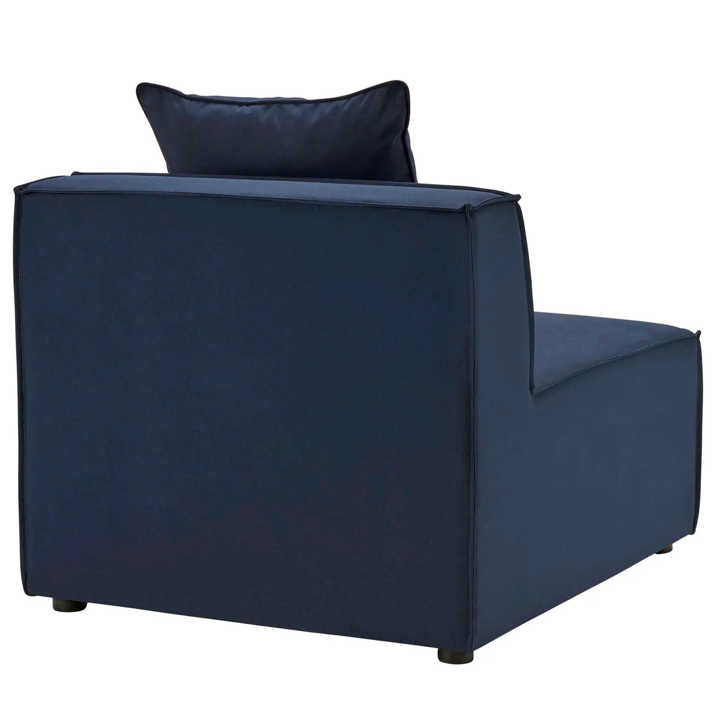 Saybrook Outdoor Patio Upholstered Sectional Sofa Armless Chair by HouseOfZazla