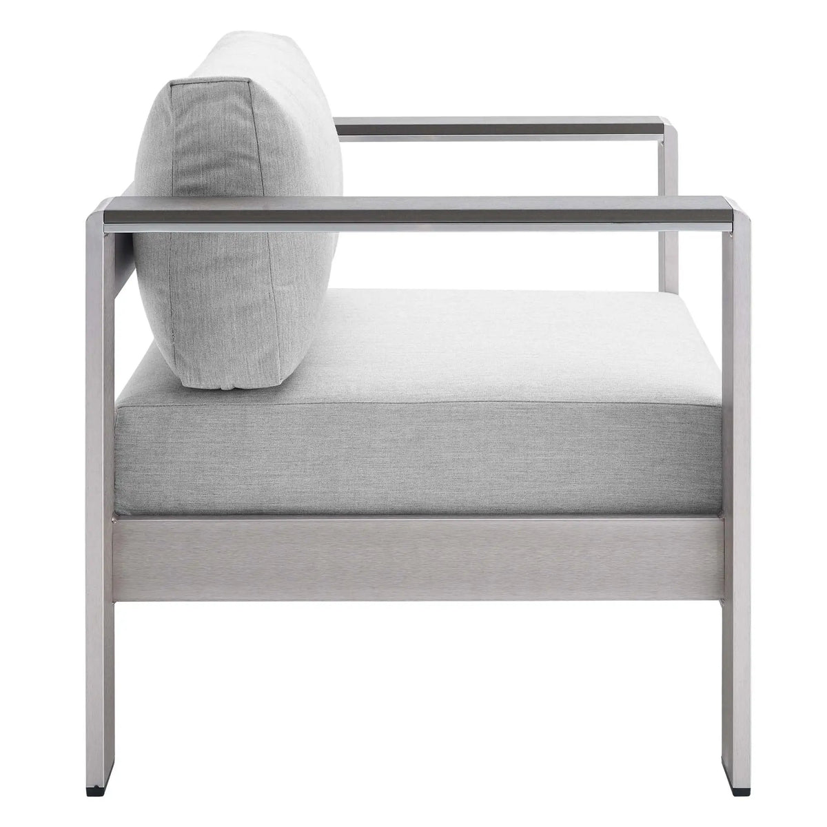 Shore Sunbrella Fabric Aluminum Outdoor Patio Armchair by Modway by HouseOfZazla