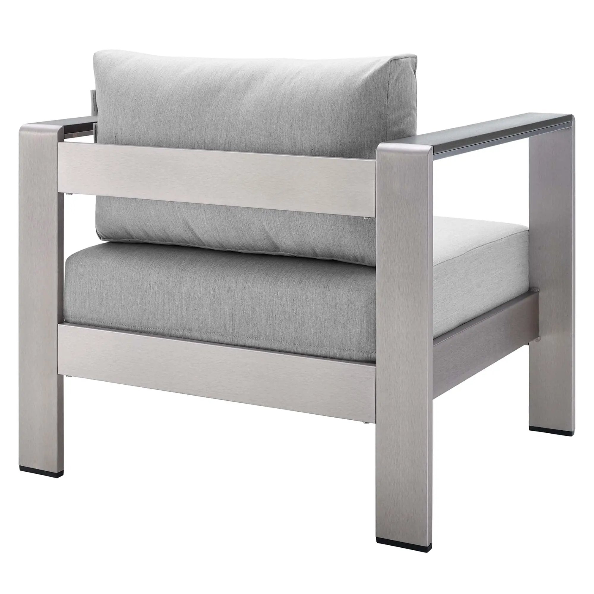 Shore Sunbrella Fabric Aluminum Outdoor Patio Armchair by Modway by HouseOfZazla