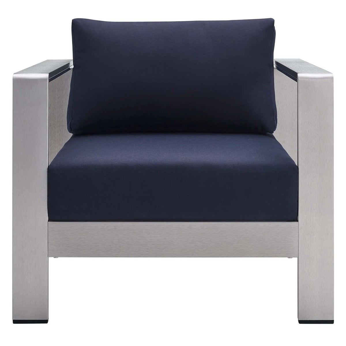 Shore Sunbrella Fabric Aluminum Outdoor Patio Armchair by Modway by HouseOfZazla