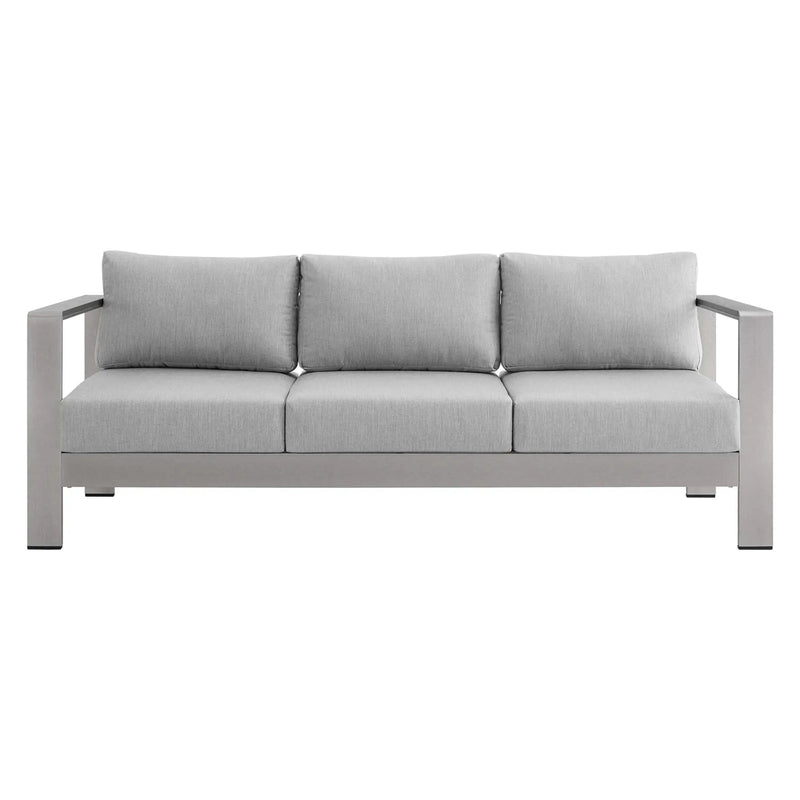 Shore Sunbrella Fabric Aluminum Outdoor Patio Sofa by Modway by HouseOfZazla