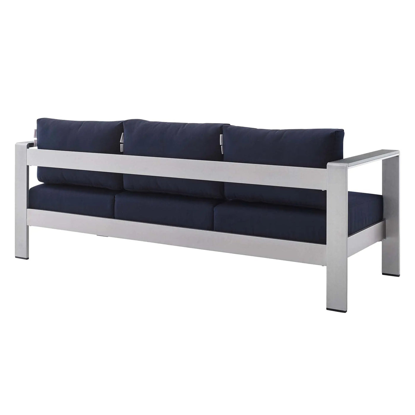 Shore Sunbrella Fabric Aluminum Outdoor Patio Sofa by Modway by HouseOfZazla