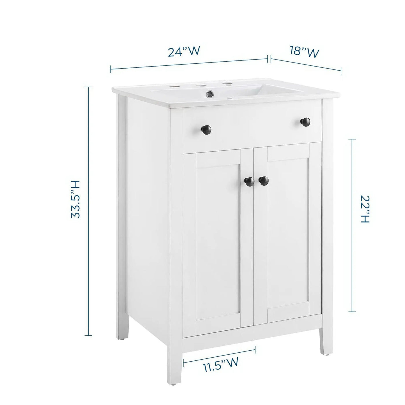 Nantucket 24" Bathroom Vanity by Modway by HouseOfZazla