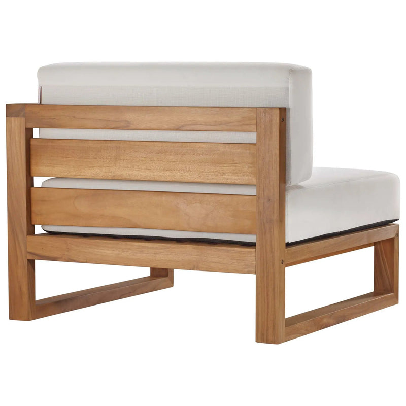 Upland 2-Piece Outdoor Patio Teak Wood Sectional Sofa Loveseat by Modway by HouseOfZazla